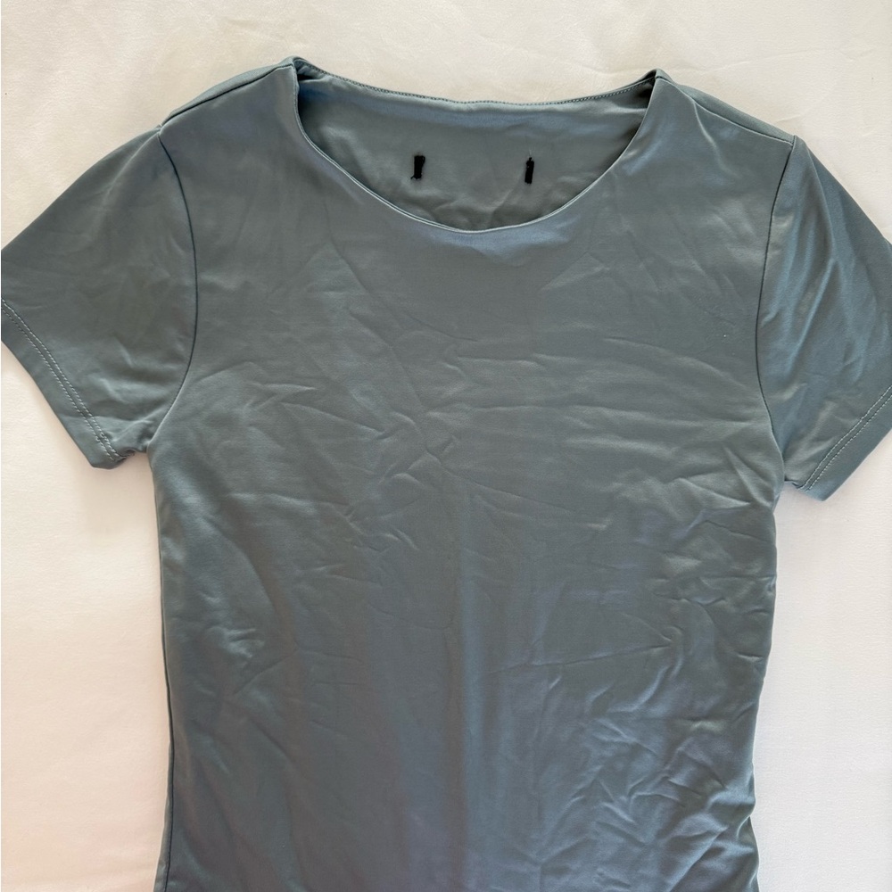 Forever 21 Slate Blue Bodysuit
